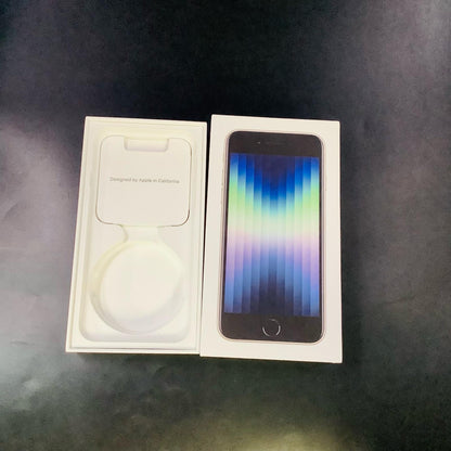 【全額返金保証】【最速発送】Apple iPhone iPhone SE（第3世代） 64GB スターライト Softbank SIMフリー 白ロム 美品 動作確認済 93%