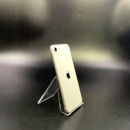 【全額返金保証】【最速発送】Apple iPhone iPhone SE（第3世代） 64GB スターライト Softbank SIMフリー 白ロム 美品 動作確認済 84%