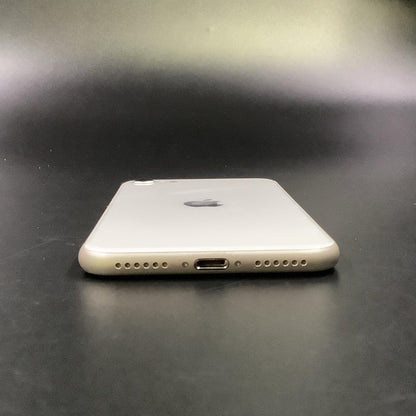 【全額返金保証】【最速発送】Apple iPhone iPhone SE（第3世代） 64GB スターライト Softbank SIMフリー 白ロム 美品 動作確認済 85%