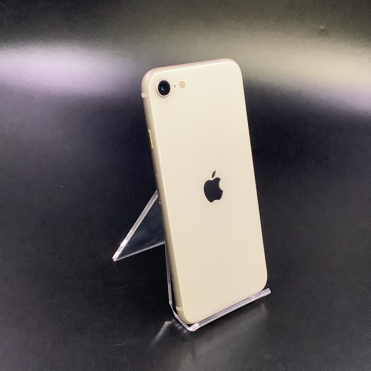 【全額返金保証】【最速発送】Apple iPhone iPhone SE（第3世代） 64GB スターライト Softbank SIMフリー 白ロム 美品 動作確認済 85%