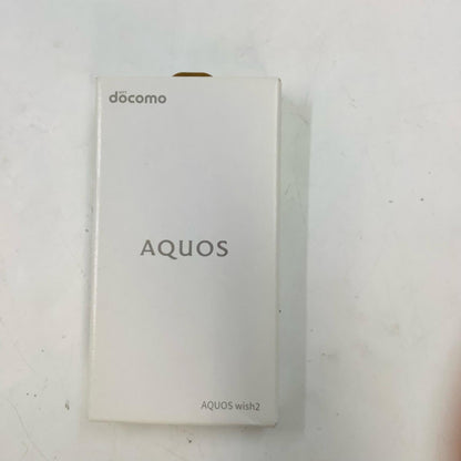 【全額返金保証】【最速発送】SHARP AQUOS wish2 64GB チャコール docomo SH-51C 白ロム 超美品 動作確認済
