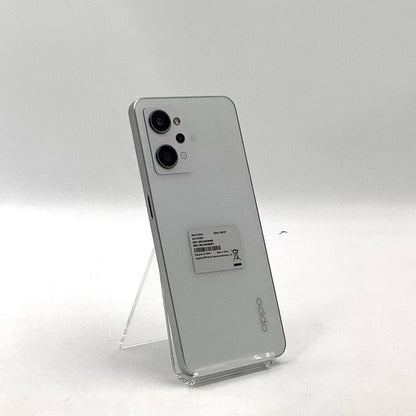 【全額返金保証】【最速発送】OPPO Reno 9　A 128GB ムーンホワイト Softbank SIMフリー A301OP 白ロム 美品 動作確認済