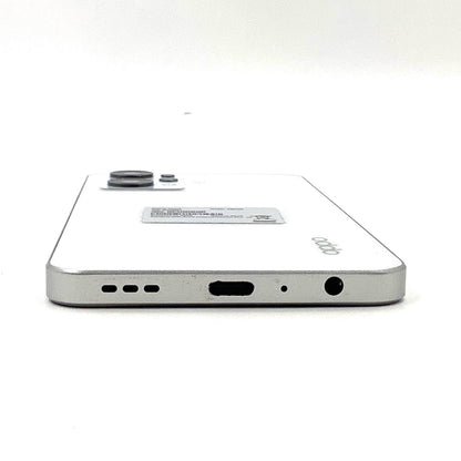 【全額返金保証】【最速発送】OPPO Reno 9　A 128GB ムーンホワイト Softbank SIMフリー A301OP 白ロム 美品 動作確認済