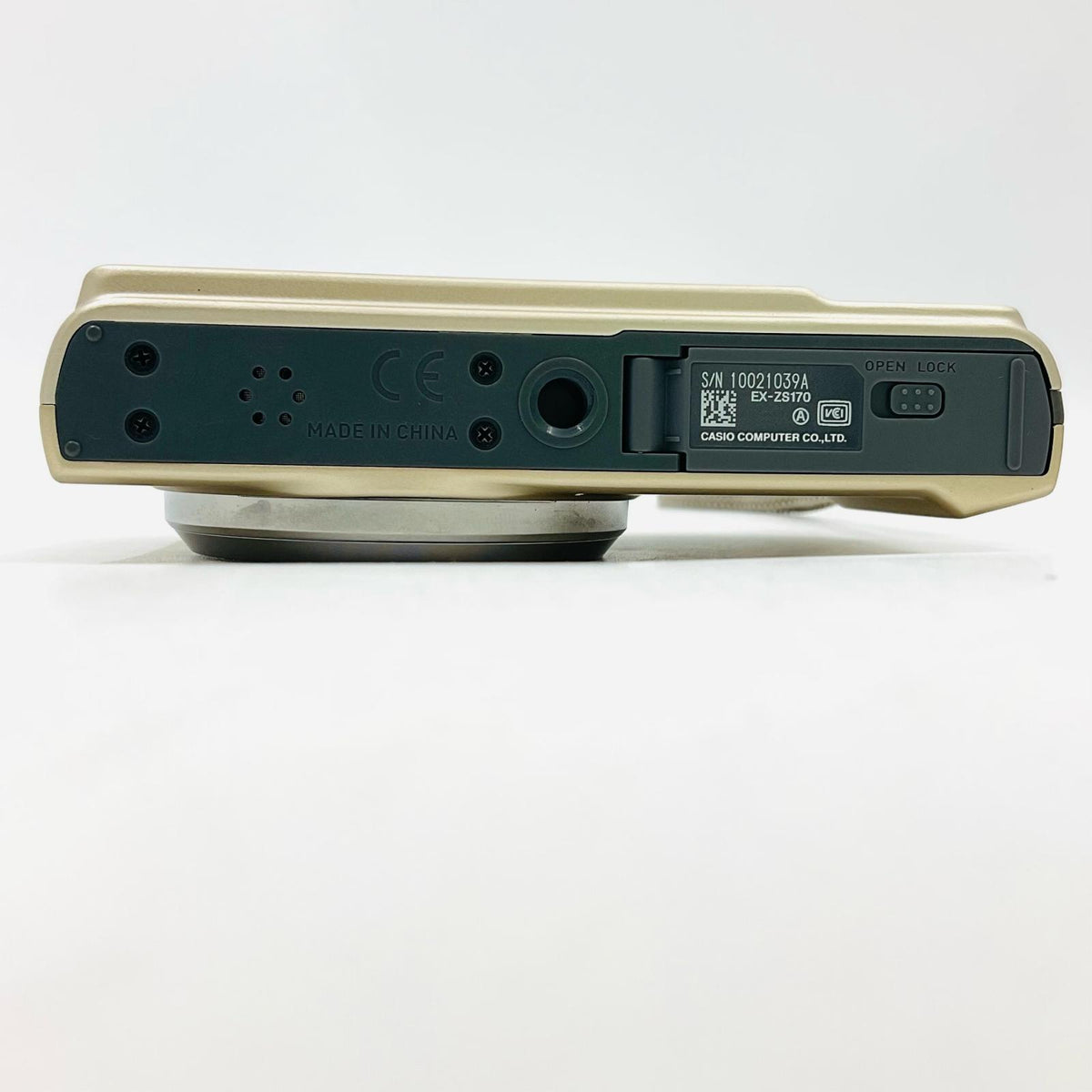 【最速発送】CASIO コンパクトデジタルカメラ EXILIM エクシリム EX-ZS170 ゴールド【難有】