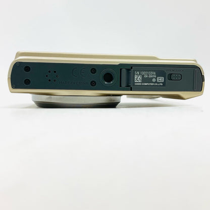 【最速発送】CASIO コンパクトデジタルカメラ EXILIM エクシリム EX-ZS170 ゴールド【難有】
