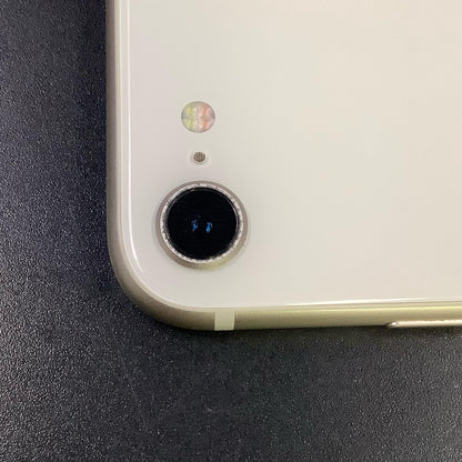 【全額返金保証】【最速発送】Apple iPhone iPhone SE（第3世代） 64GB スターライト Softbank 白ロム 動作確認済 78%