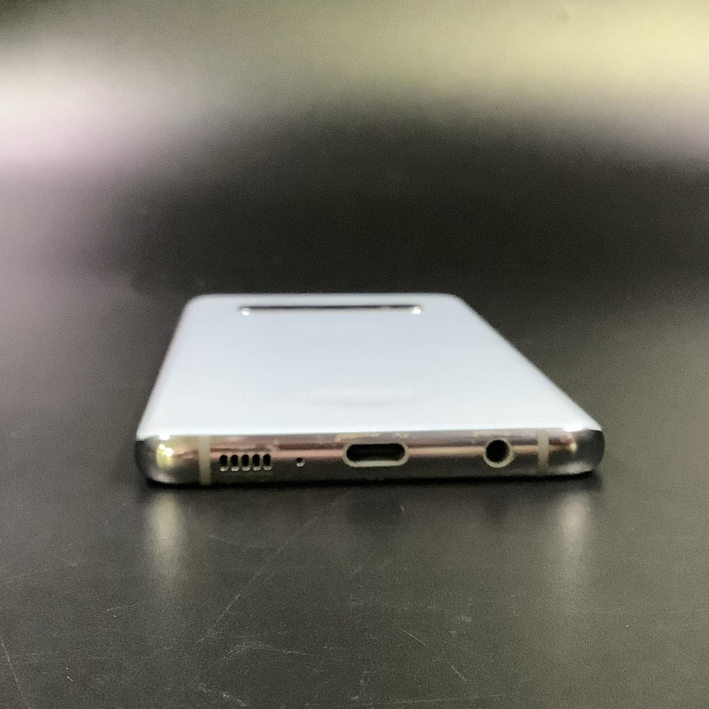 【最速発送】SAMSUNG Galaxy S10 128GB プリズム ブルー docomo SIMフリー SC-03L 白ロム【難有】