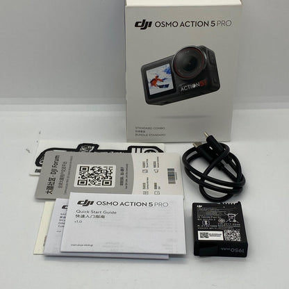 【全額返金保証】【最速発送】DJI OSMO ACTION 5 PRO Standard Combo AC004 超美品 動作確認済