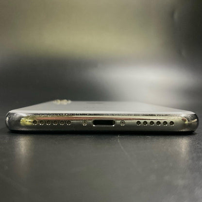 【全額返金保証】【最速発送】Apple iPhone iPhone X 64GB シルバー au SIMフリー 白ロム 動作確認済 79%