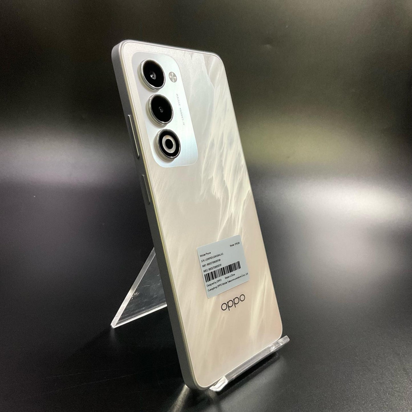 【全額返金保証】【最速発送】OPPO A 5 5G 128GB ホワイト au SIMフリー OPG06 白ロム 美品 動作確認済