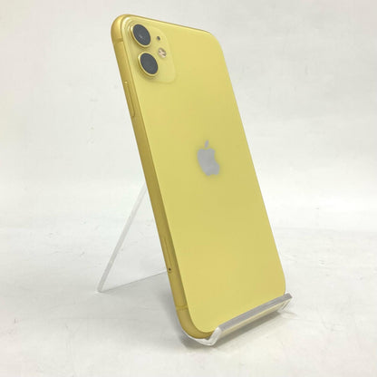 【全額返金保証】【最速発送】Apple iPhone iPhone 11 128GB イエロー docomo 白ロム 美品 動作確認済 87%