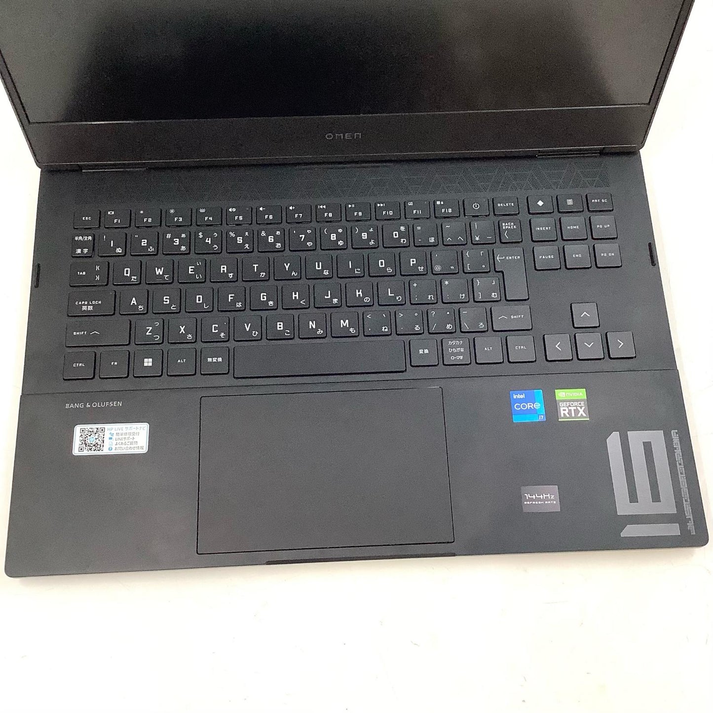 【全額返金保証】【最速発送】HP OMEN 16-k0059TX 6MOW4PA#ABJ 12th Gen Intel(R) Core(TM) i7-12700H 16GB M.2 SSD 1TB NVIDIA GeForce RTX 3060 Laptop GPU 88.9% 美品 動作確認済