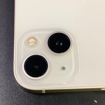 【全額返金保証】【最速発送】Apple iPhone iPhone 13 256GB スターライト au 白ロム 美品 動作確認済 80%