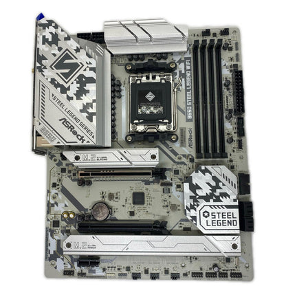 【全額返金保証】【最速発送】ASRock マザーボード B650 STEEL LEGEND WIFI （動作未確認） 動作確認済