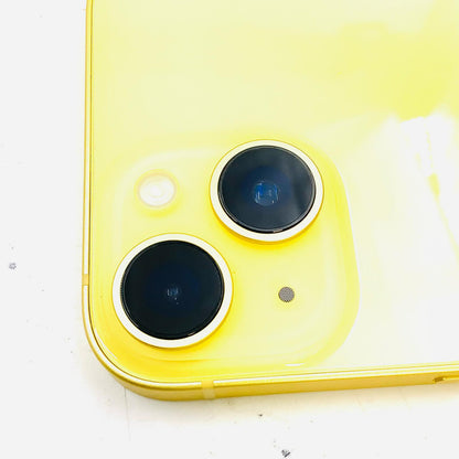 【全額返金保証】【最速発送】Apple iPhone iPhone 14 128GB イエロー SIMフリー 白ロム 超美品 動作確認済 100%