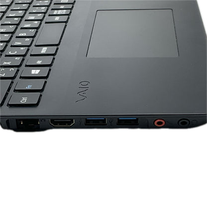 【全額返金保証】【最速発送】Sony VAIO VJF156C11N Intel(R) Celeron(R) CPU 3215U @ 1.70GHz 4GB HDD 1TB 美品 動作確認済
