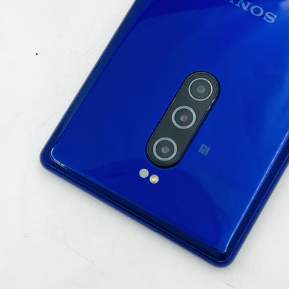 【全額返金保証】【最速発送】Sony Xperia 1 SoftBank 64GB パープル Softbank 802SO 白ロム 動作確認済