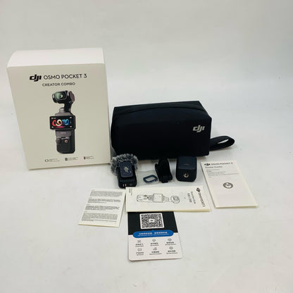 【全額返金保証】【最速発送】DJI OSMO POCKET 3 クリエイターコンボ 美品 動作確認済