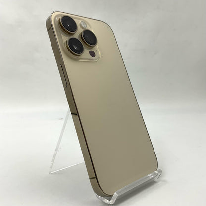【全額返金保証】【最速発送】Apple iPhone iPhone 14 Pro 256GB ゴールド SIMフリー 白ロム 動作確認済 73%