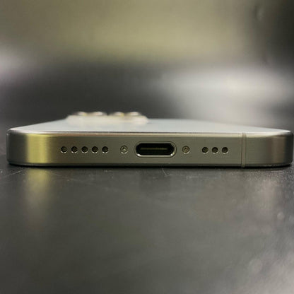 【全額返金保証】【最速発送】Apple iPhone iPhone 15 Pro 256GB ホワイトチタニウム SIMフリー 白ロム 美品 動作確認済 86%
