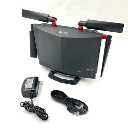 【全額返金保証】【最速発送】BUFFALO WXR-5700AX7P 美品 動作確認済