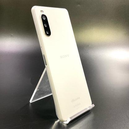 【全額返金保証】【最速発送】Sony Xperia 10 II 64GB ホワイト docomo SIMフリー SO-41A 白ロム 動作確認済