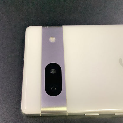 【全額返金保証】【最速発送】Google Pixel 7a 128GB スノー SIMフリー G82U8 白ロム 動作確認済