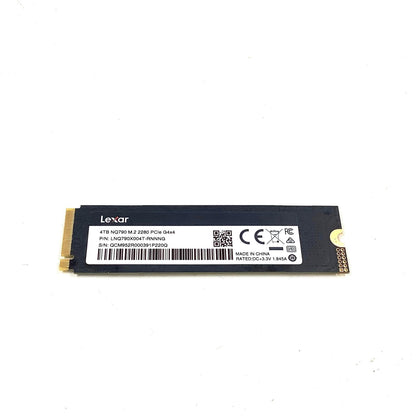 【全額返金保証】【最速発送】Lexar ストレージ 4TB NQ790 M.2 2280 PCIe Gen4×4 NVMe SSD 美品 動作確認済