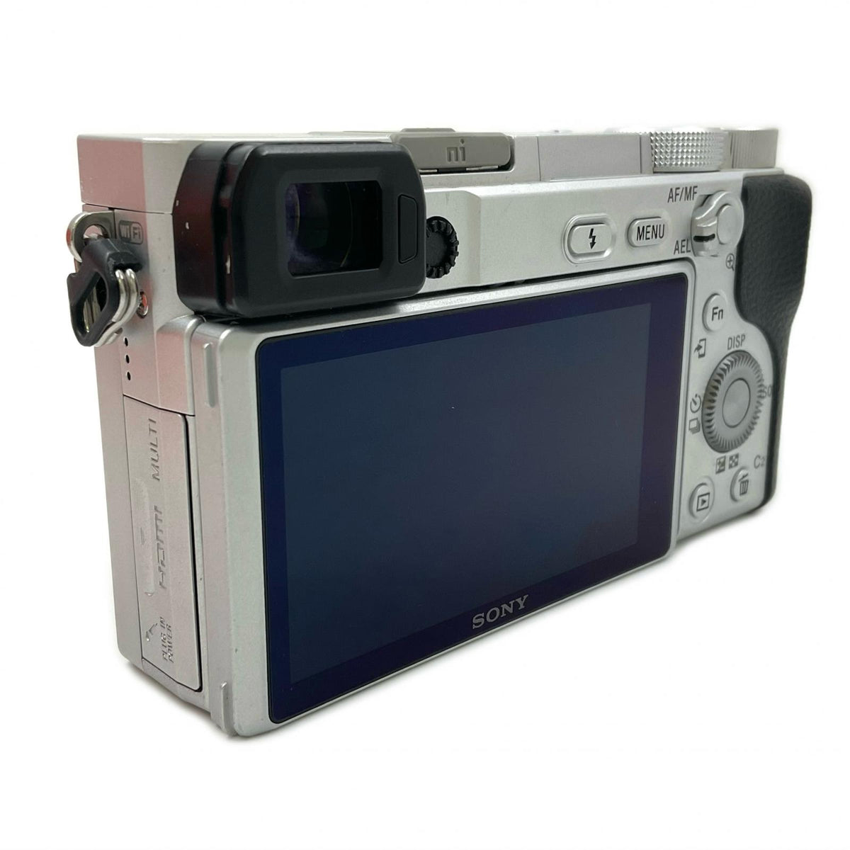 【全額返金保証】【最速発送】Sony デジタル一眼 α6400 ILCE-6400 ボディ シルバー 美品 動作確認済