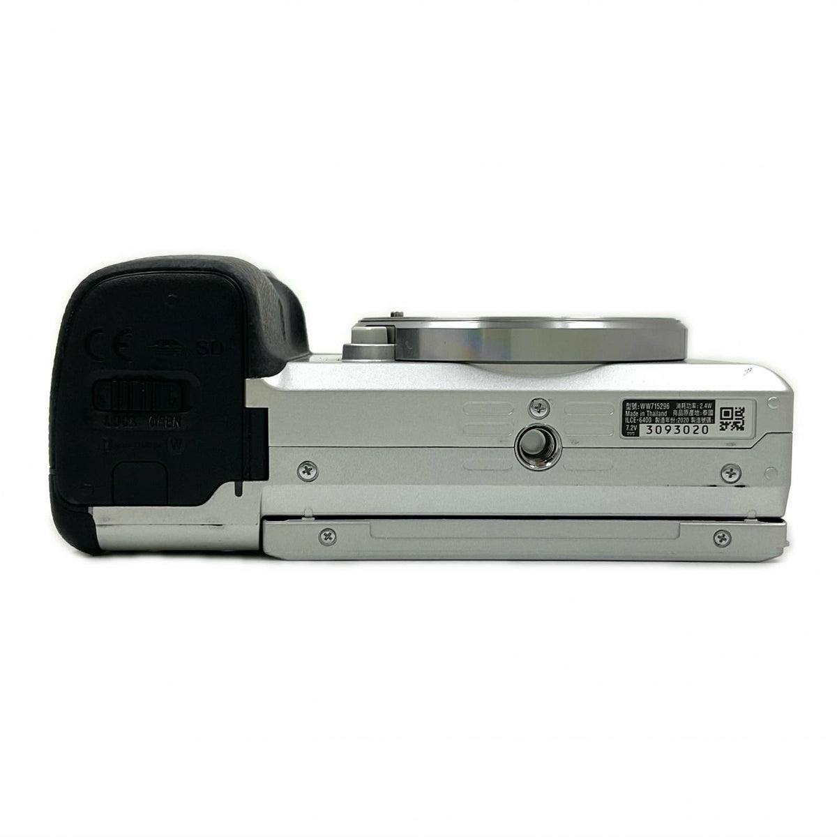 【全額返金保証】【最速発送】Sony デジタル一眼 α6400 ILCE-6400 ボディ シルバー 美品 動作確認済
