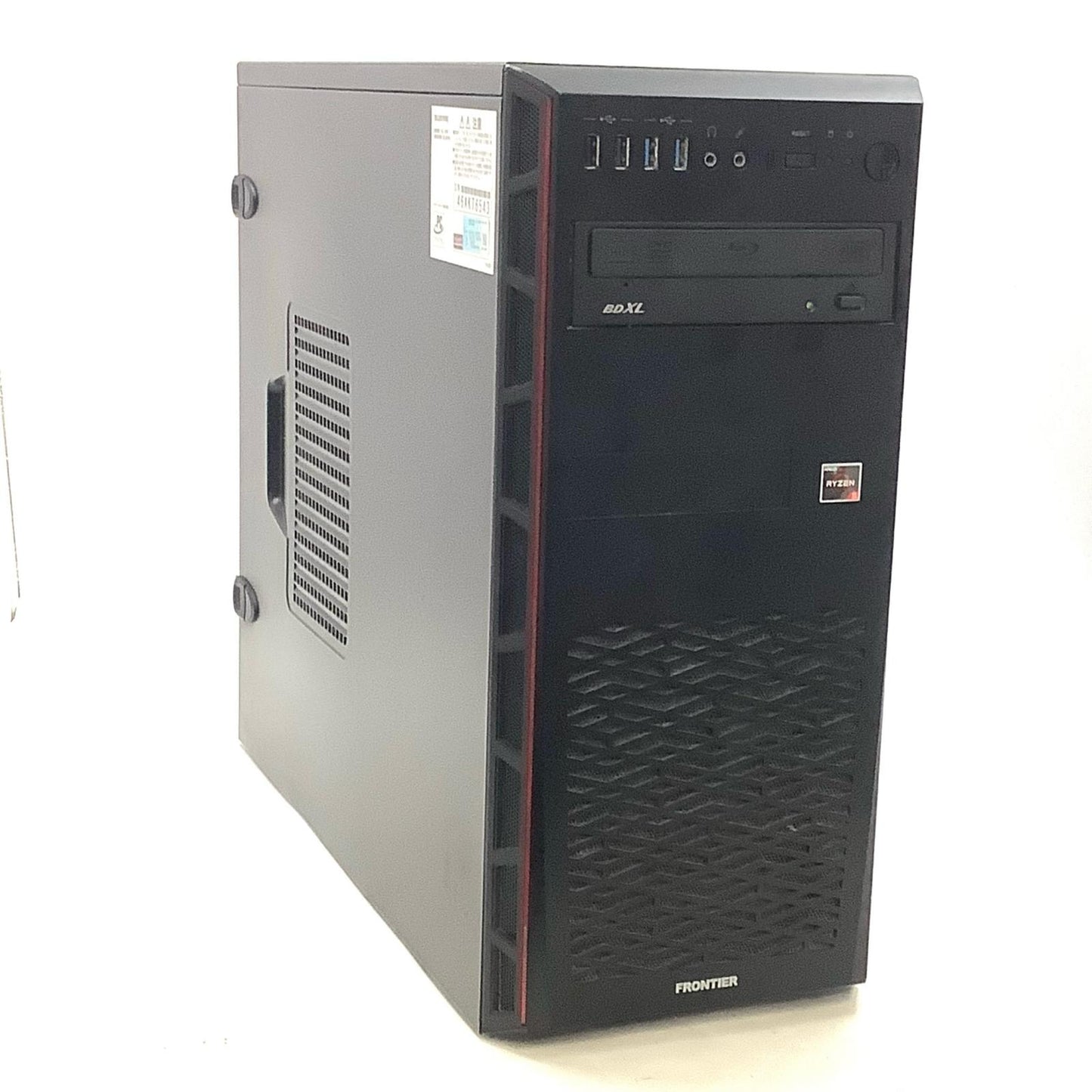 【全額返金保証】【最速発送】フロンティア Ryzen 5 3600 16GB M.2 SSD 512GB GTX 1660 SUPER 美品 動作確認済