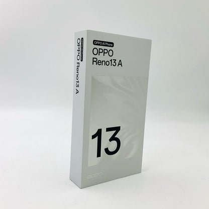 【最速発送】OPPO Reno 13 A 128GB チャコールグレー SIMフリー CPH2699 白ロム【難有】