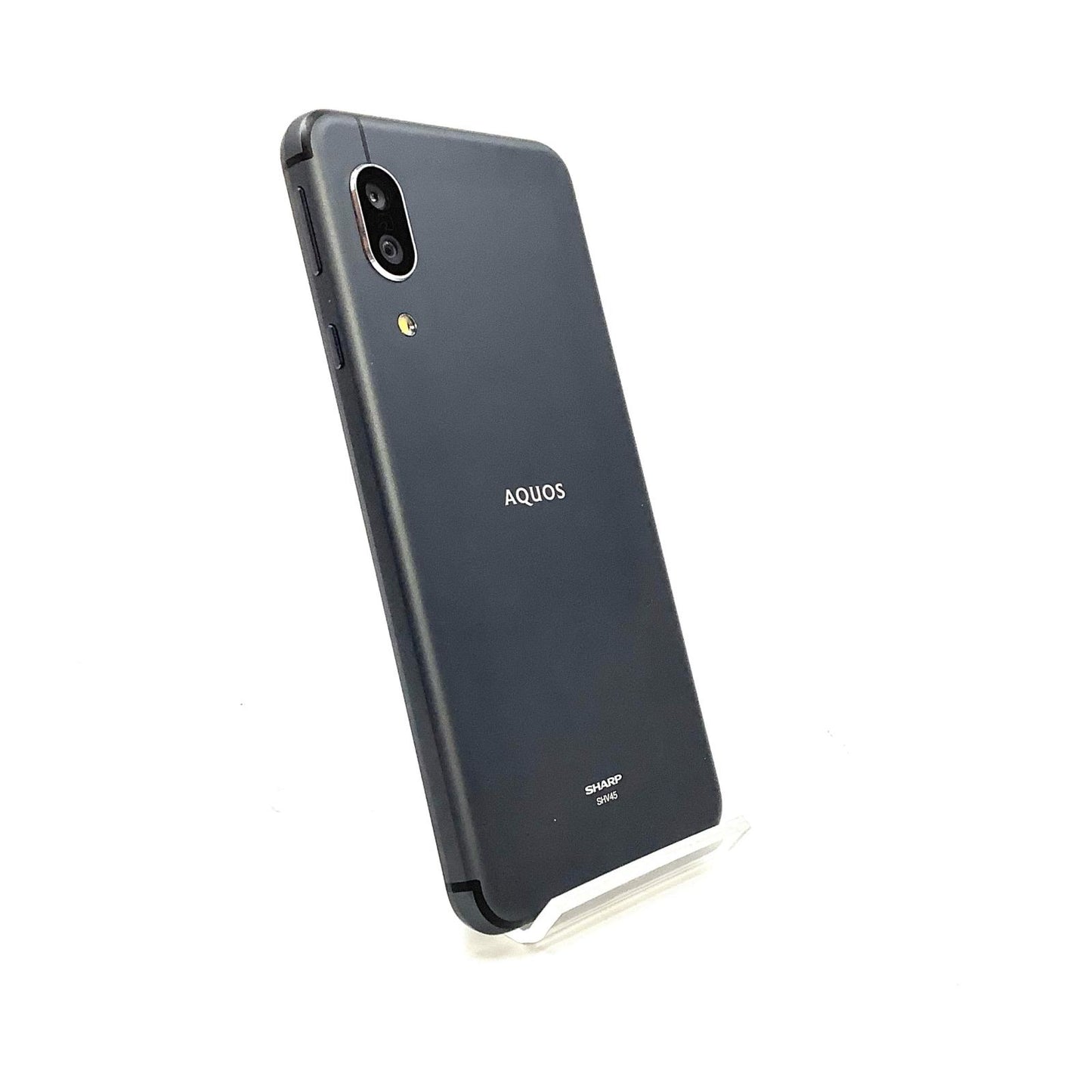 【全額返金保証】【最速発送】SHARP AQUOS sense3 64GB ブラック au SHV45 白ロム 動作確認済