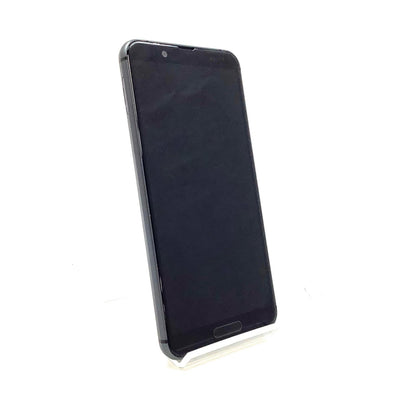 【全額返金保証】【最速発送】SHARP AQUOS sense3 64GB ブラック au SHV45 白ロム 動作確認済