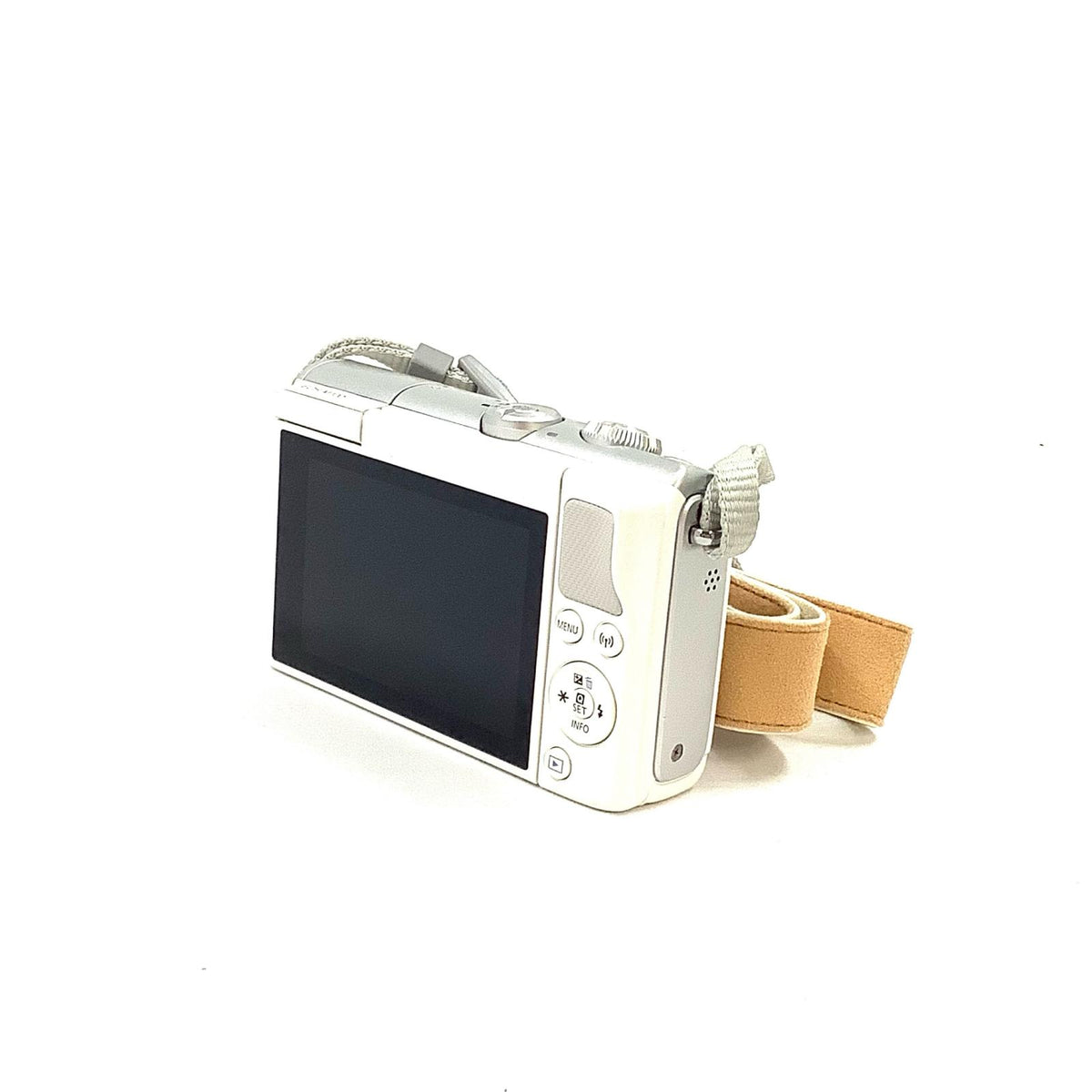 【全額返金保証】【最速発送】Canon デジタル一眼 EOS M100 ボディ ホワイト 美品 動作確認済