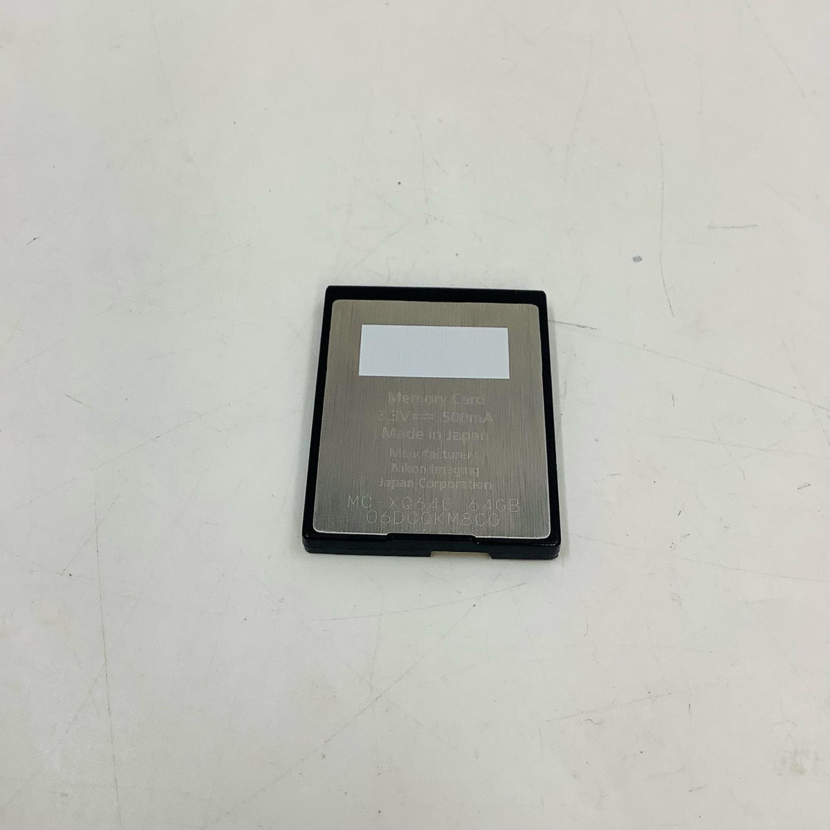 【全額返金保証】【最速発送】Nikon XQDメモリーカード64GB MC-XQ64G 美品 動作確認済
