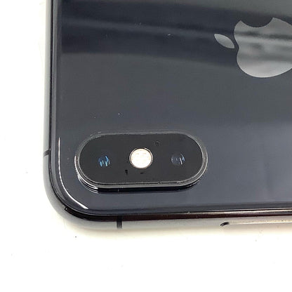 【全額返金保証】【最速発送】Apple iPhone iPhone XS 256GB スペースグレイ docomo SIMフリー 白ロム 動作確認済 74%