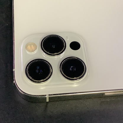 【全額返金保証】【最速発送】Apple iPhone iPhone 12 Pro Max 256GB シルバー Softbank 白ロム 動作確認済 79%