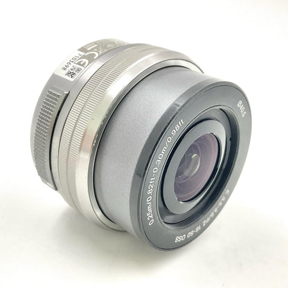 【全額返金保証】【最速発送】Sony E PZ 16-50mm F3.5-5.6 OSS SELP1650 シルバー 動作確認済