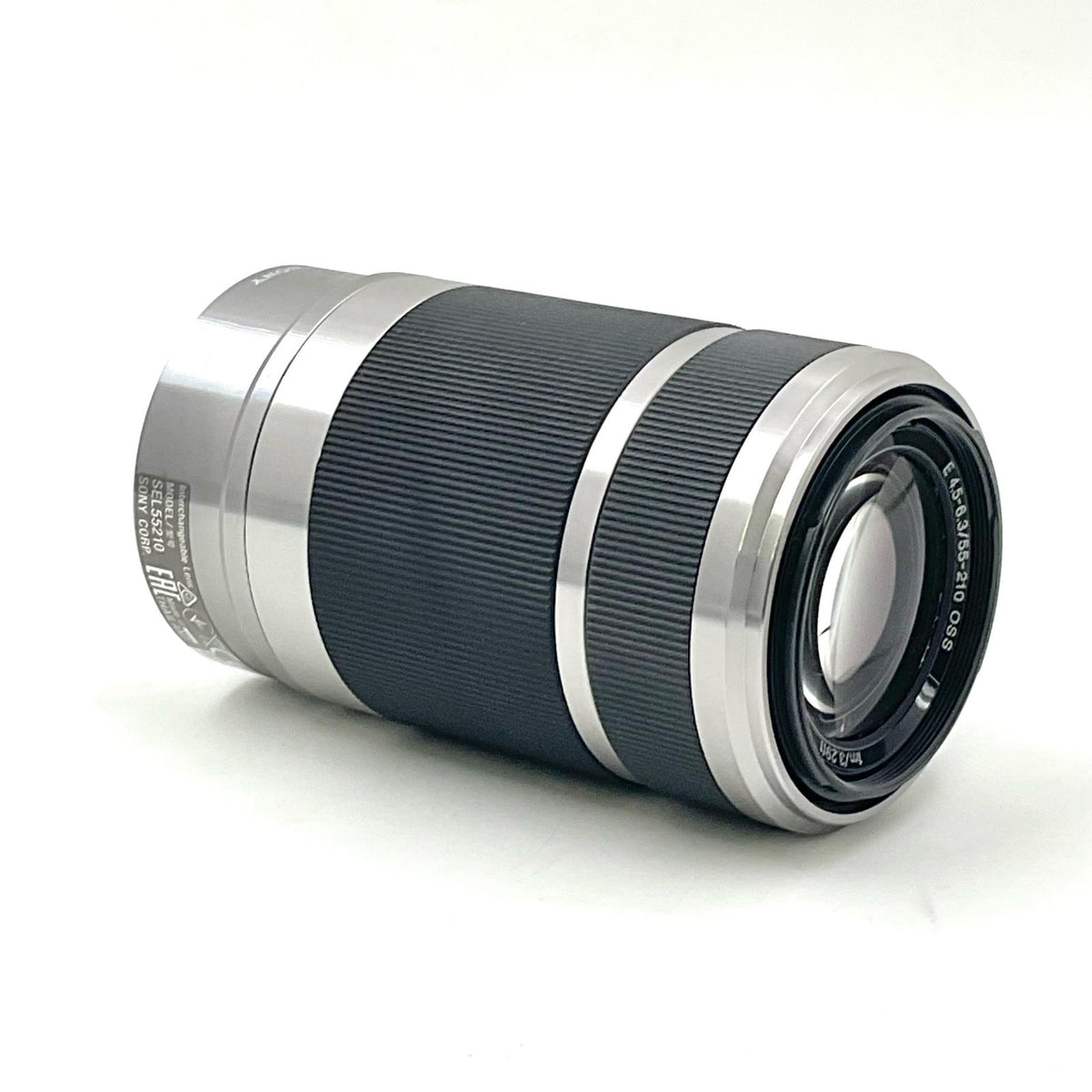 【全額返金保証】【最速発送】Sony 55-210mm F4.5-6.3 OSS SEL55210 シルバー 動作確認済