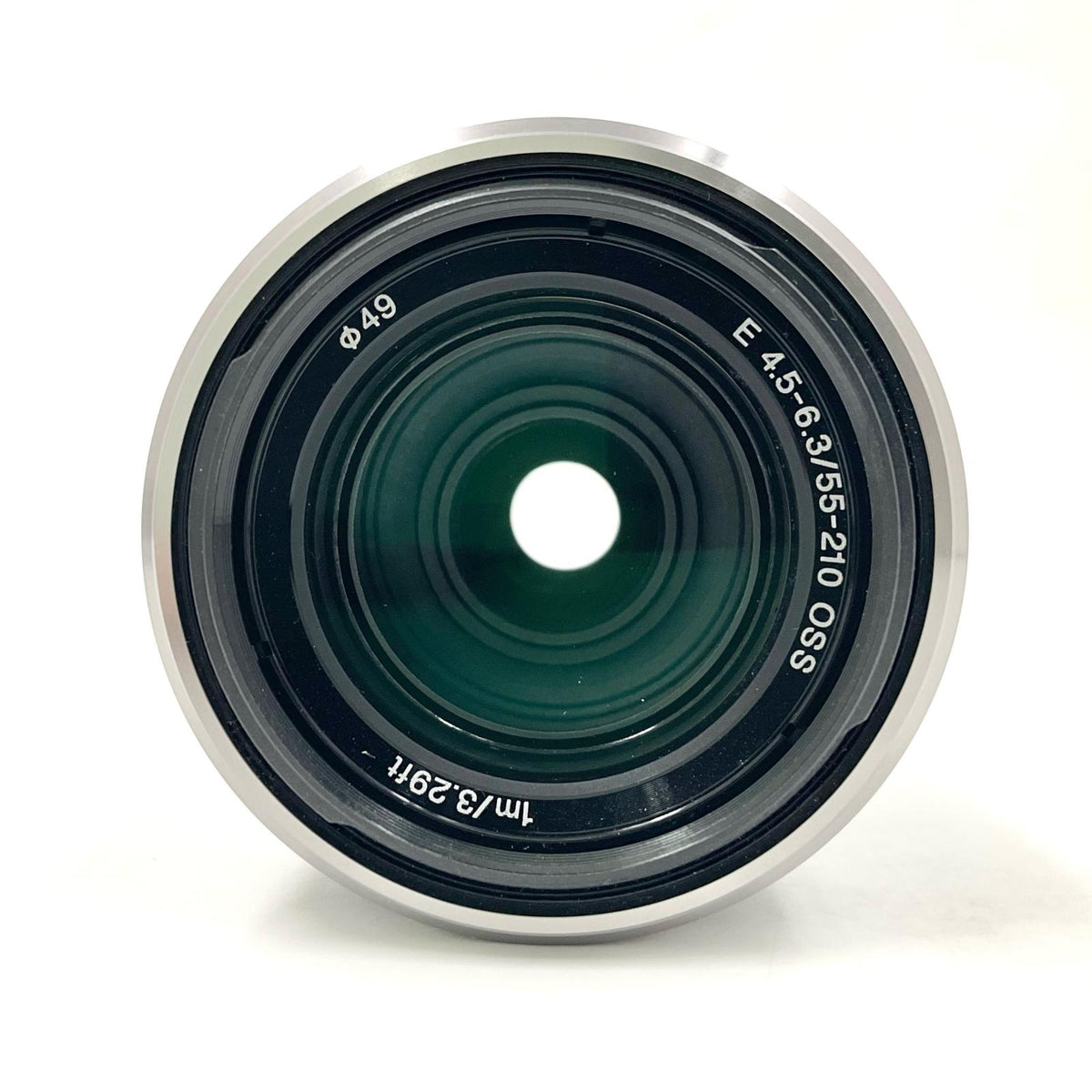 【全額返金保証】【最速発送】Sony 55-210mm F4.5-6.3 OSS SEL55210 シルバー 動作確認済