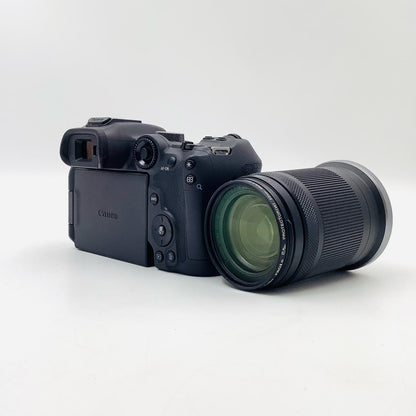 【全額返金保証】【最速発送】Canon デジタル一眼 EOS R7 RF-S18-150 IS STM レンズキット ブラック 超美品 動作確認済