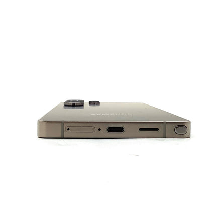 【全額返金保証】【最速発送】SAMSUNG Galaxy S25　Ultra 256GB チタニウムラック au SIMフリー SCG32 白ロム 美品 動作確認済