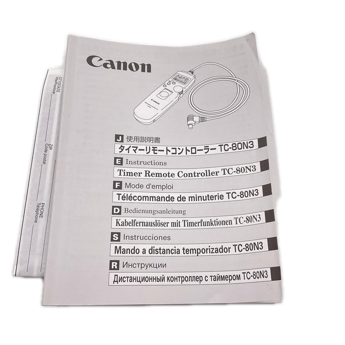 【全額返金保証】【最速発送】Canon TC-80N3 美品 動作確認済