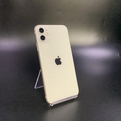 【全額返金保証】【最速発送】Apple iPhone iPhone 11 64GB ホワイト au 白ロム 動作確認済 75%