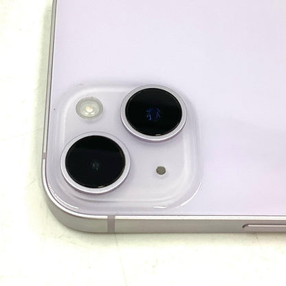 【全額返金保証】【最速発送】Apple iPhone iPhone 14 256GB パープル SIMフリー 白ロム 動作確認済 83%