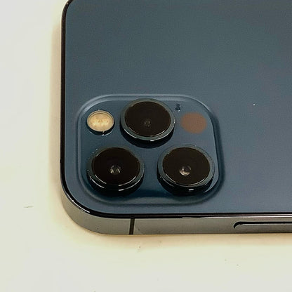 【全額返金保証】【最速発送】Apple iPhone iPhone Pro 12 128GB パシフィックブルー SIMフリー 白ロム 動作確認済 77%