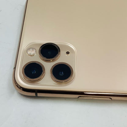 【最速発送】Apple iPhone iPhone Pro Max 11 256GB ゴールド Softbank 白ロム【難有】 82%