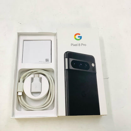 【全額返金保証】【最速発送】Google Pixel 8 Pro 128GB Obsidian Softbank GE9DP 白ロム 美品 動作確認済