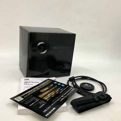 【全額返金保証】【最速発送】OM SYSTEM デジタル一眼 OM-1 ブラック ボディ 超美品 動作確認済